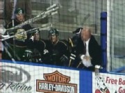 Hockey Coach Flips Out on the Ice