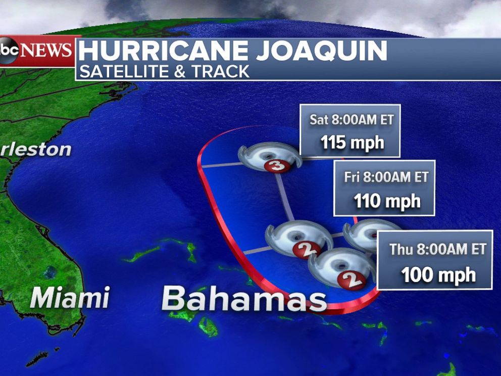 PHOTO: Over the next 48 hours The Bahamas will be affected by hurricane conditions from Joaquim.