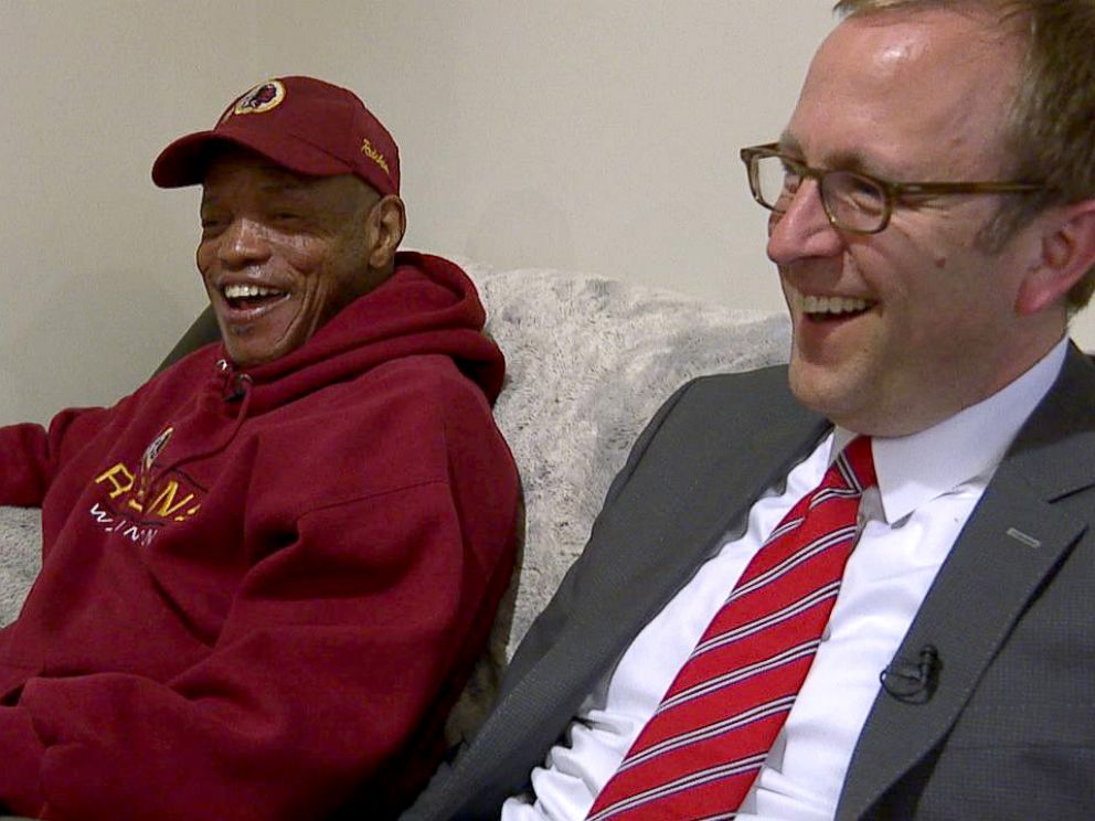 PHOTO: ABC News Jonathan Karl checks in on former homeless veteran Tony Jones, three months after moving into his new apartment.