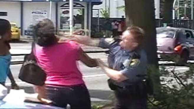 Caught On Tape Cop Punches Teen Girl Video Abc News 