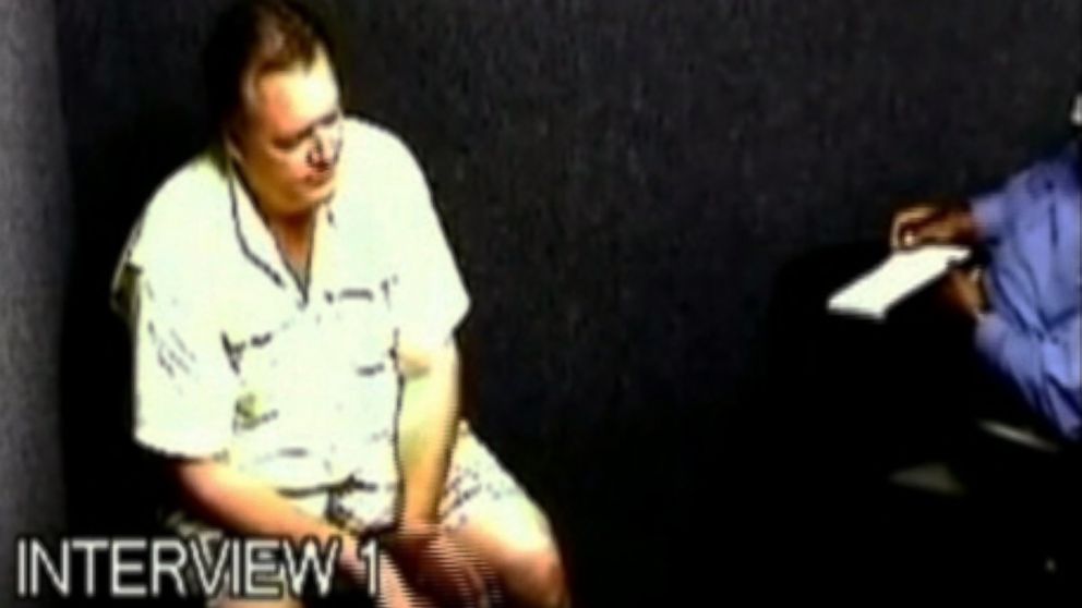 PHOTO: Footage from Michael Dunns interrogation.