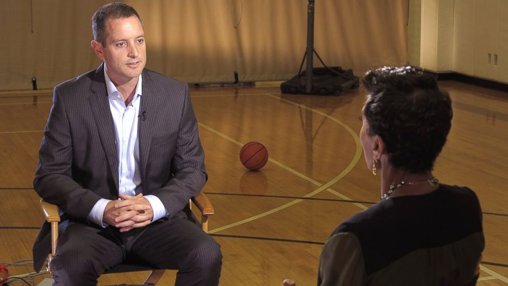 PHOTO: Former Rutgers University mens basketball coach Mike Rice spoke with "Good Morning America" anchor Robin Roberts