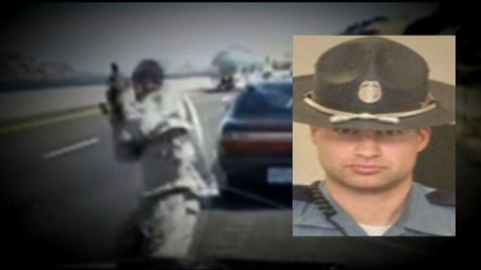 PHOTO: Oregon State Police released video of gun battle on Interstate 84