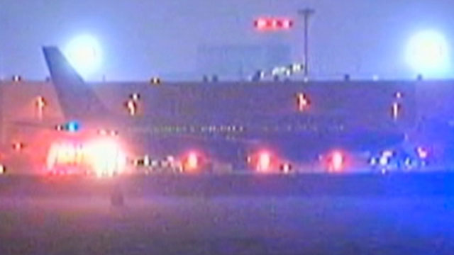 PHOTO: A United Airlines flight from Newark, N.J., to Geneva was diverted to Boston on Tuesday, Aug. 1, 2012 when a flight attendant discovered a camera in a seat back pocket.