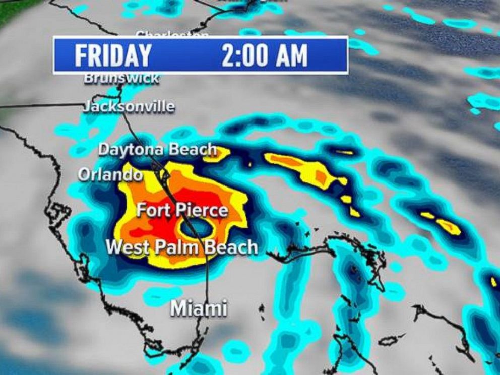 PHOTO: Hurricane Matthew is projected to make landfall in Florida early Friday morning.