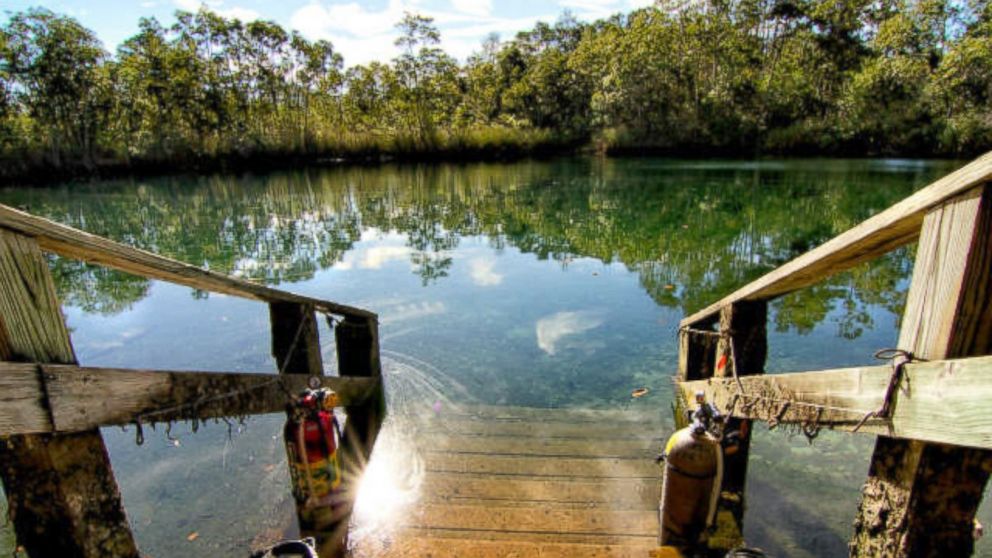 PHOTO: A father and son have drown after a Christmas Day dive at Eagles Nest Sink, in Chassahowitzka Wildlife Refuge near Weeki Wachee, Dec. 25, 2013.