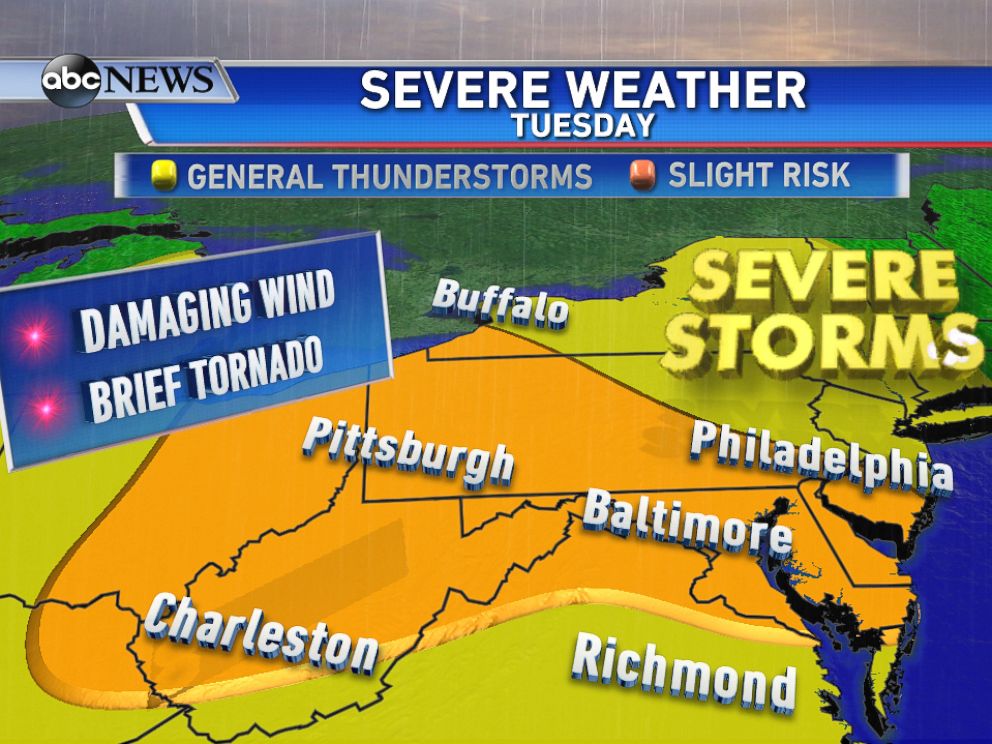 Pounding Rain And Severe Storms Aim For Northeast - Abc News