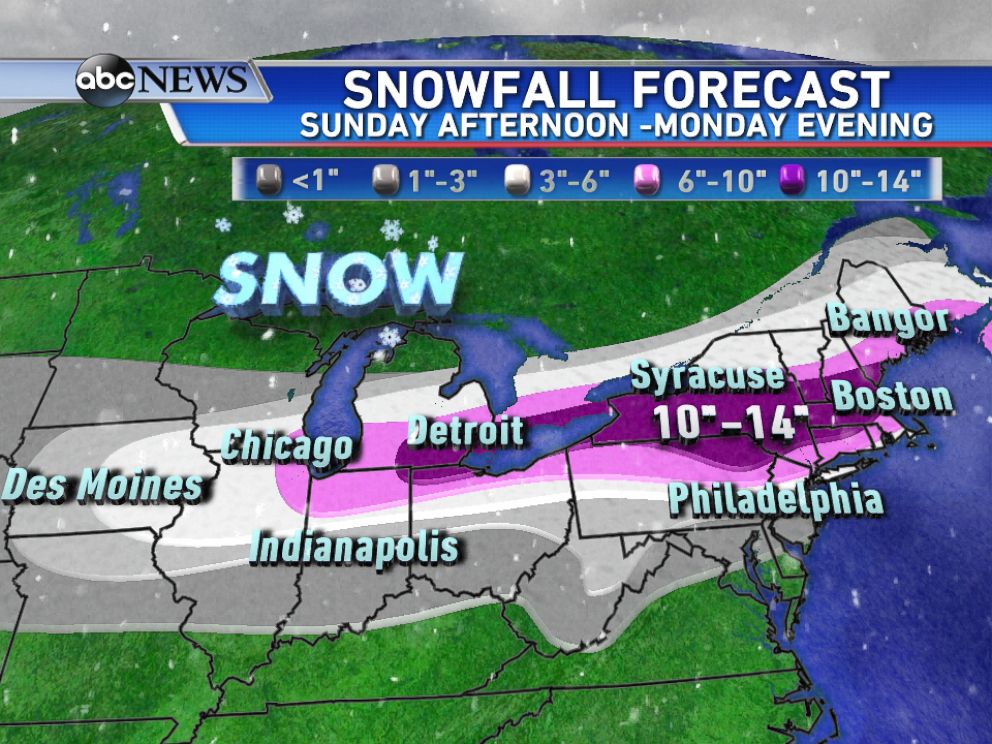 chicago snow totals january 20th