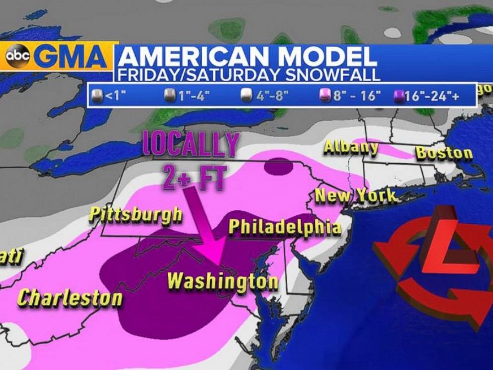 Major Winter Storm To Hit East Coast This Weekend Here S What To Expect Abc News