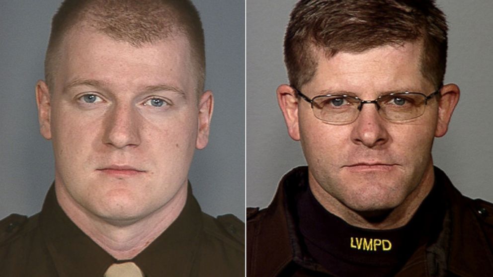 PHOTO: Police officers Igor Soldo (left) and Alyn Beck were identified as the victims in a Las Vegas Shooting, June 8, 2014.