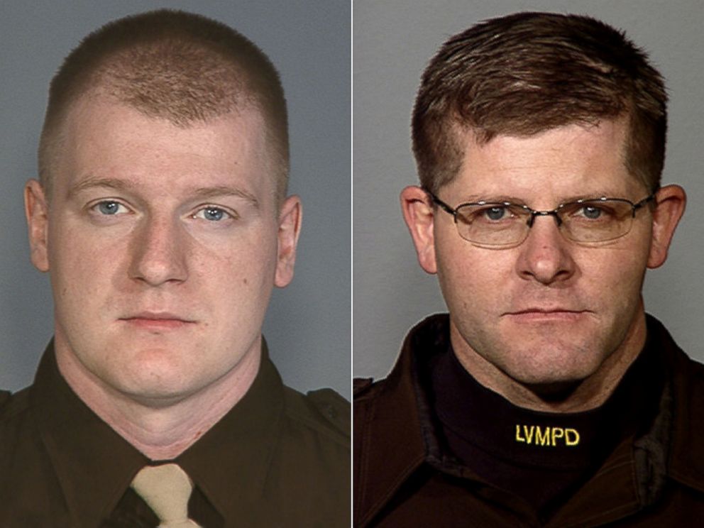 PHOTO: Police officers Igor Soldo (left) and Alyn Beck were identified as the victims in a Las Vegas Shooting, June 8, 2014.