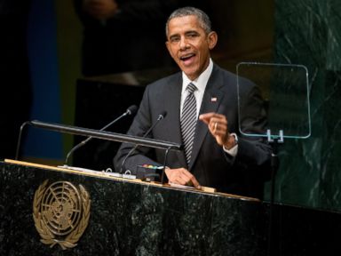 Obama Condemns Support for Syrian's Assad to UN