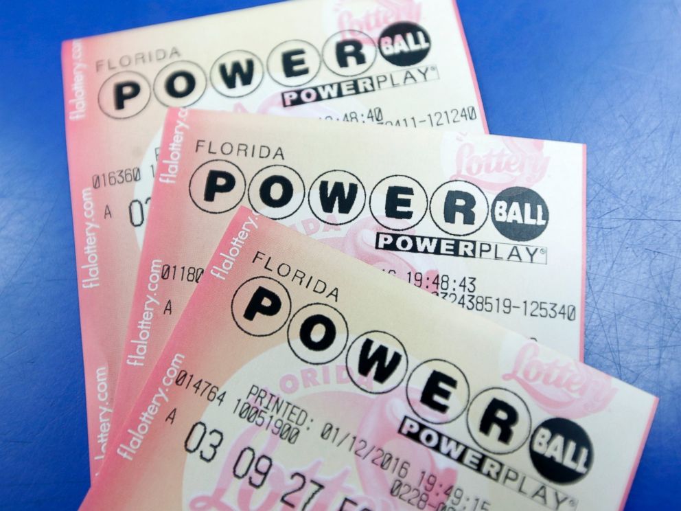 PHOTO:Purchased Powerball lottery tickets are shown, Jan. 12, 2016, in Miami.