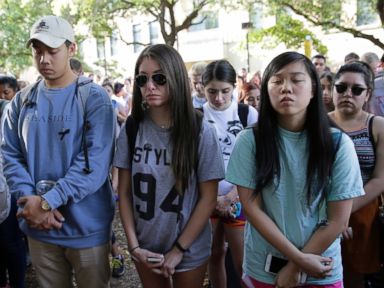 University of Texas Holds Vigil for Slain Student