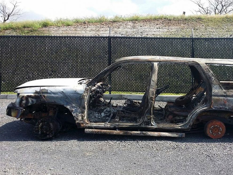 PHOTO: This undated photo released by the Maui Police Department shows the drivers side view of a vehicle belonging to missing pregnant woman Carly Scott.