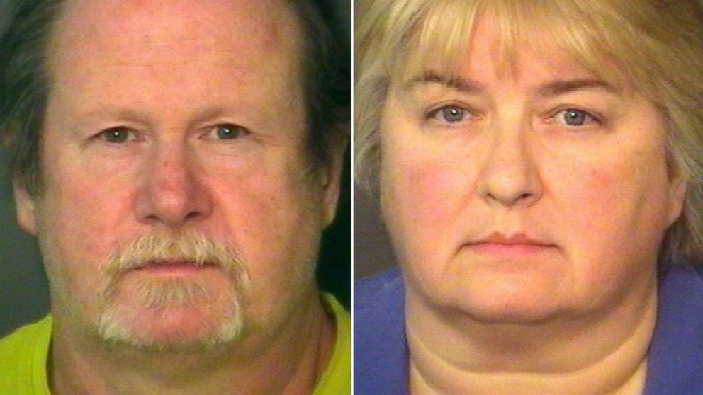 PHOTO: From left, Dorian Lee Harper and Wanda Sue Larson are pictured in undated booking photos.
