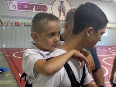 Teen Finishes 40-Mile Trek Carrying Brother