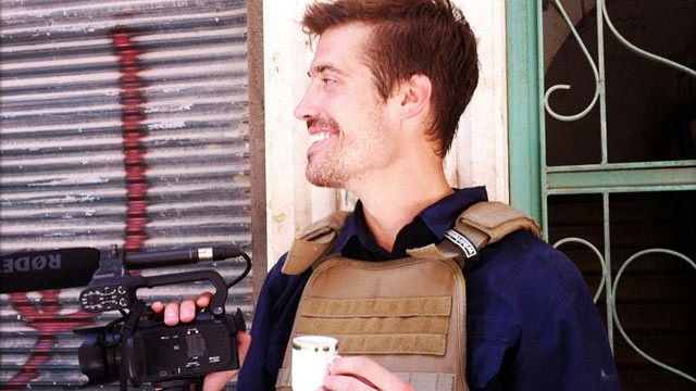 PHOTO: This photo posted on the website freejamesfoley.org shows journalist James Foley in Aleppo, Syria, in July, 2012.