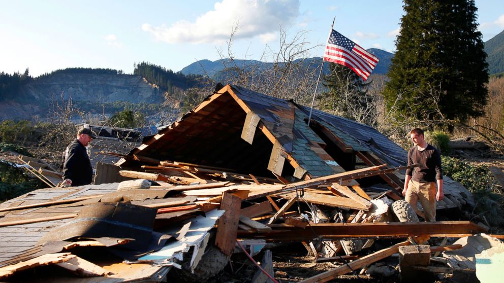 Death Toll Rises In Washington Mudslide Photos - ABC News