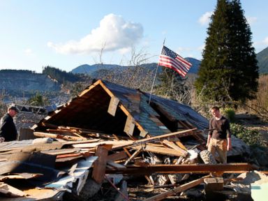 Photos: Dozens Missing After Mudslide in Washington