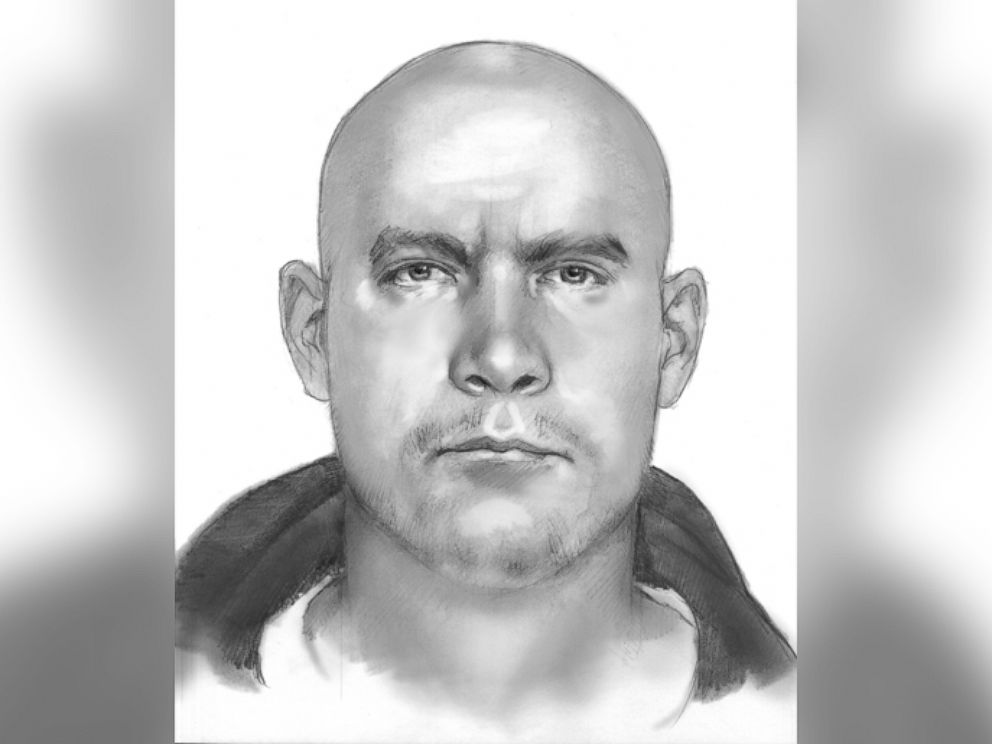PHOTO: This sketch shows the man police are looking for in the shooting of meteorologist Patrick Crawford at a remote Central Texas television station, Dec. 18, 2014, in Bruceville-Eddy, Texas.