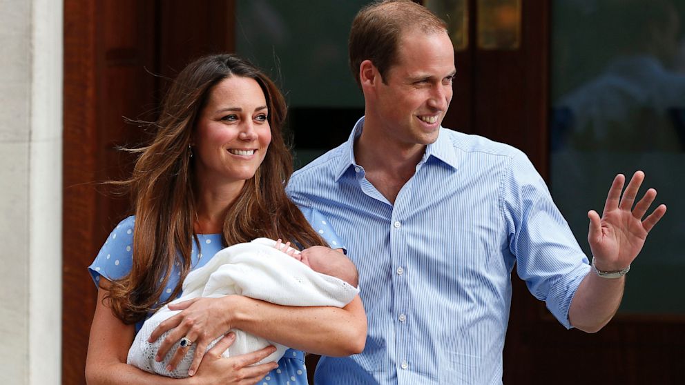 Royal Baby: Prince William and Kate Middleton Leave Hospital With.