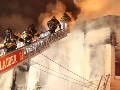 Neighbor Describes Catching Child Tossed Out Window During 5-Alarm Fire