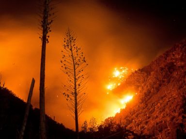 Emergency Crews Battle Large Wildfires in 6 Western States