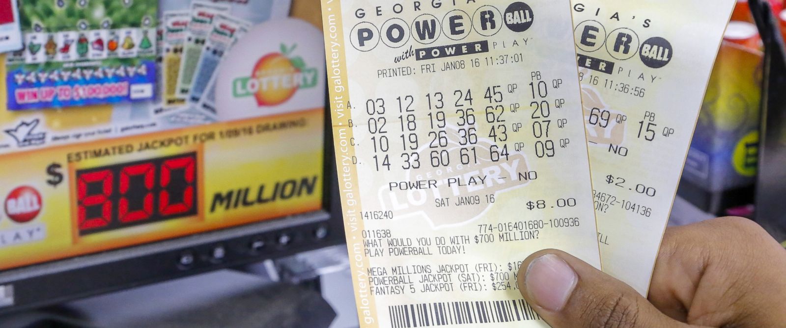 Powerball Jackpot Jumps to $800 Million - ABC News