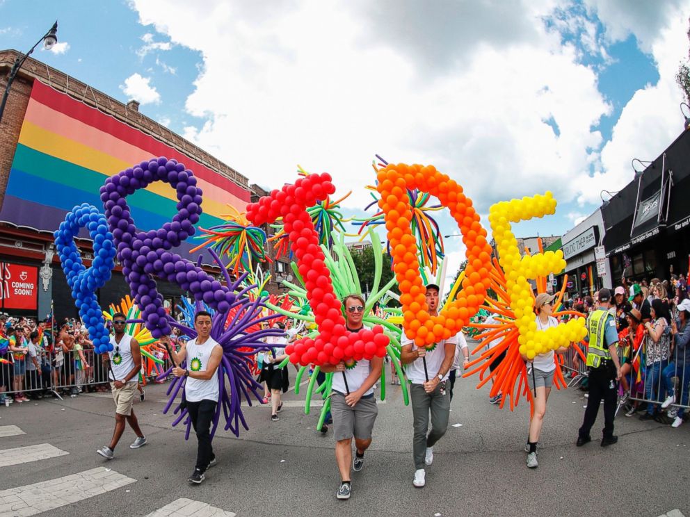 Lgbtq Pride Marches Marked By Protests Across Us Abc News