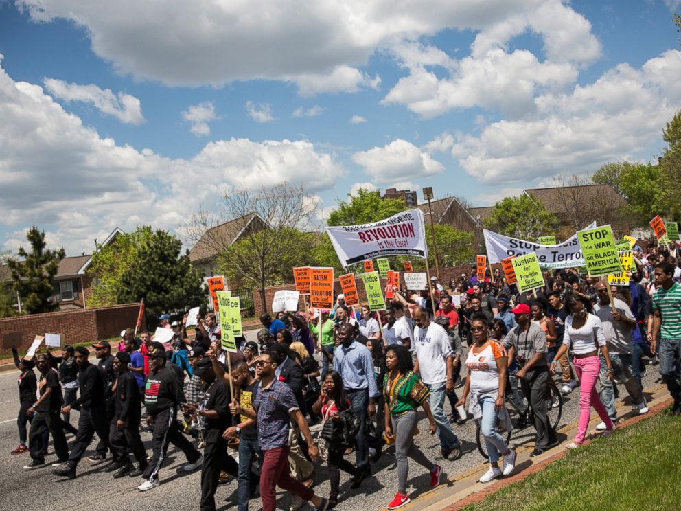 After Victory Rally Arrests Made Of Violators Of Baltimore Curfew