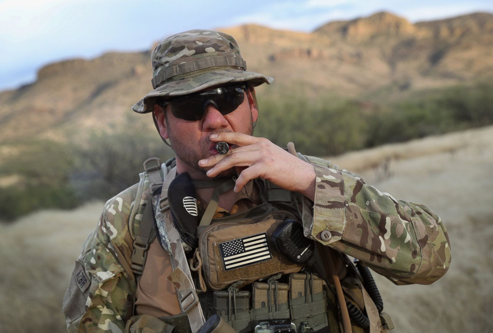 Picture Armed Volunteers Along the US Border ABC News