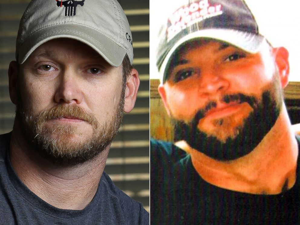 PHOTO: Chris Kyle, left, and Chad Littlefield, right, are pictured.