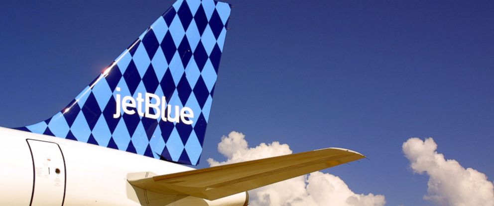 PHOTO: A JetBlue Airways airbus A320 jet sits on the tarmac in this undated file photo.