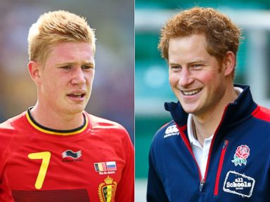 Is That Prince Harry Playing Against US Soccer Team?