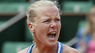 PHOTO: Kiki Bertens is pictured at the Roland Garros stadium in Paris on June 2 - GTY_kiki_bertens_kab_140603_16x9t_384