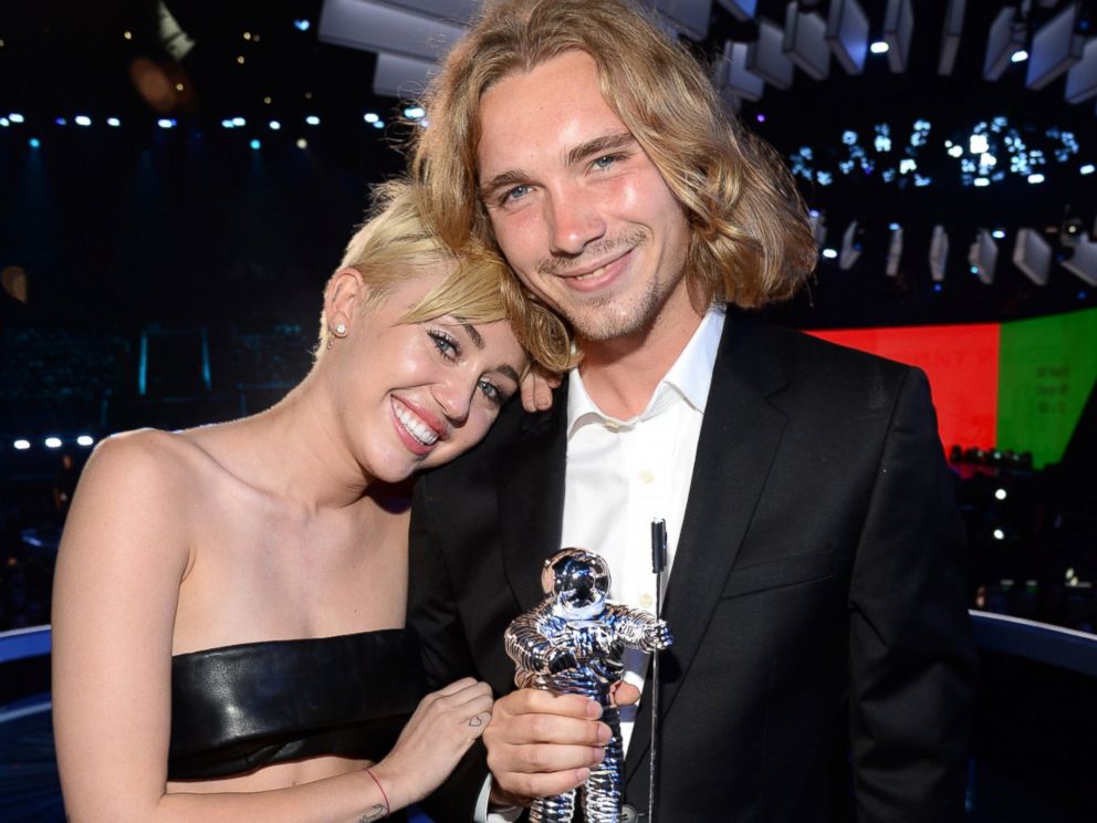 PHOTO: Miley Cyrus and Jesse attend the 2014 MTV Video Music Awards at The Forum, Aug. 24, 2014 in Inglewood, Calif.