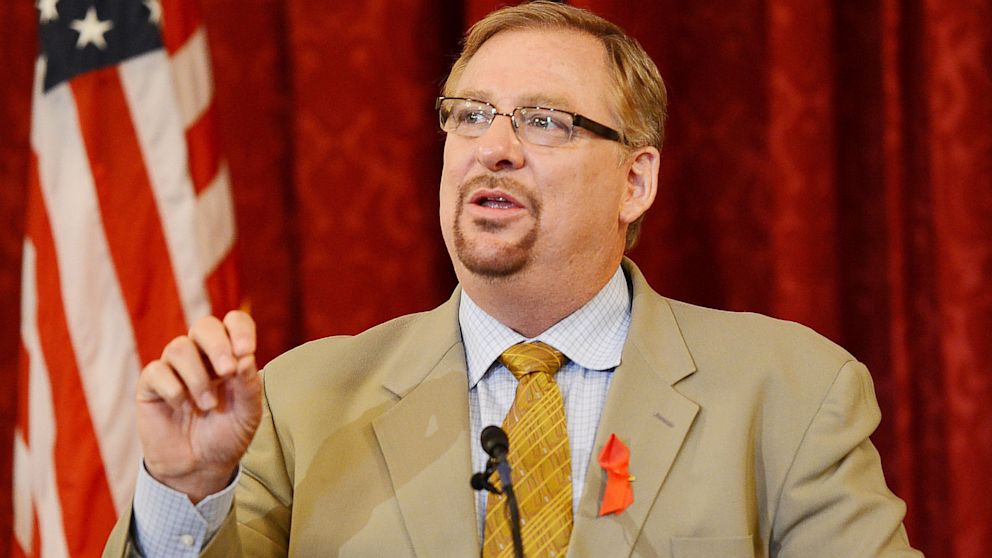 PHOTO: Pastor Rick Warren Makes First Appearance Since Sons Suicide