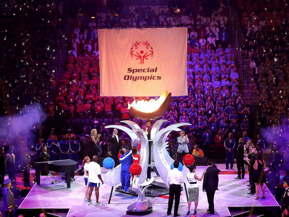 PHOTO: Prudential Center Host 2014 Special Olympics USA Games Opening Ceremony at Prudential Center in Newark, N.J., June 15, 2014. 