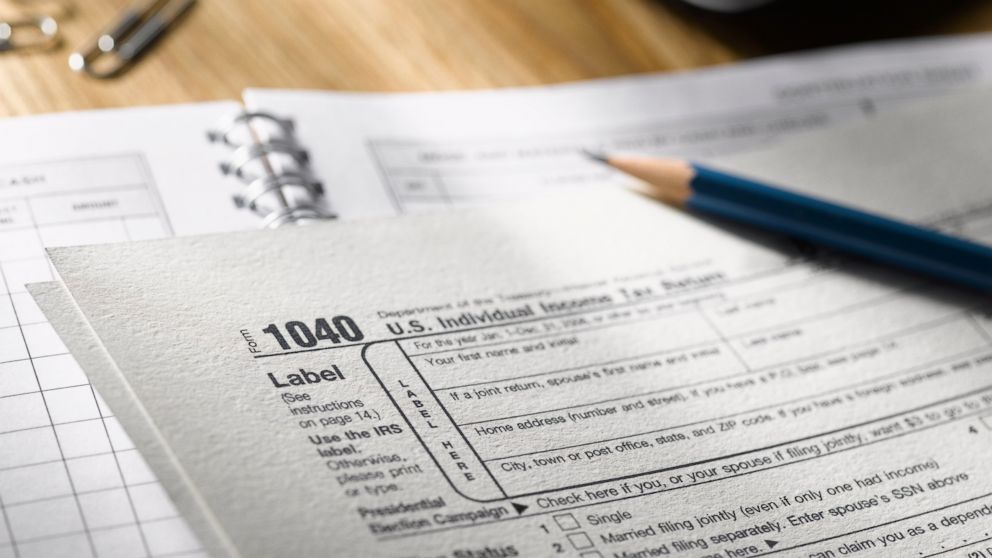PHOTO: The deadline to file taxes is midnight on April 15.