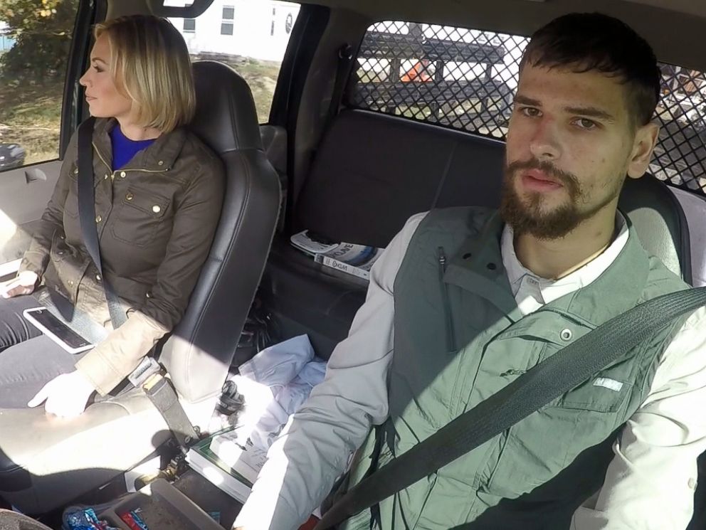 Reporters Notebook: What It Was Like to Interview Rescued Boater Nathan Carman PHOTO: ABC News Linzie Janis interviews rescued boater Nathan Carman.