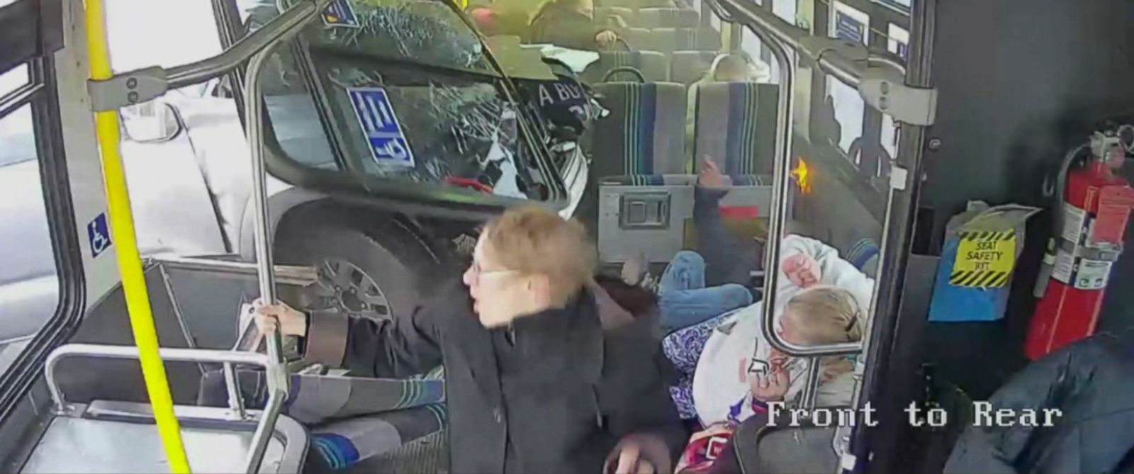 Dramatic Video Shows Truck Crashing Into Public Bus In Upstate New York