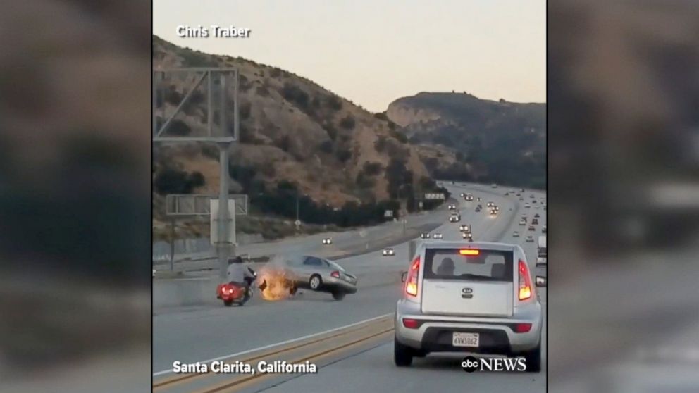 Dramatic video shows alleged road rage incident on California highway