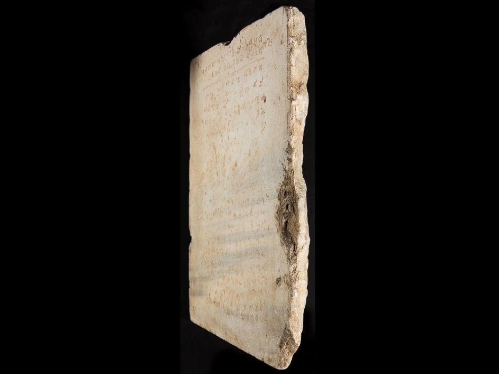 Oldest Stone Tablet Of The Ten Commandments Up For Auction - ABC News