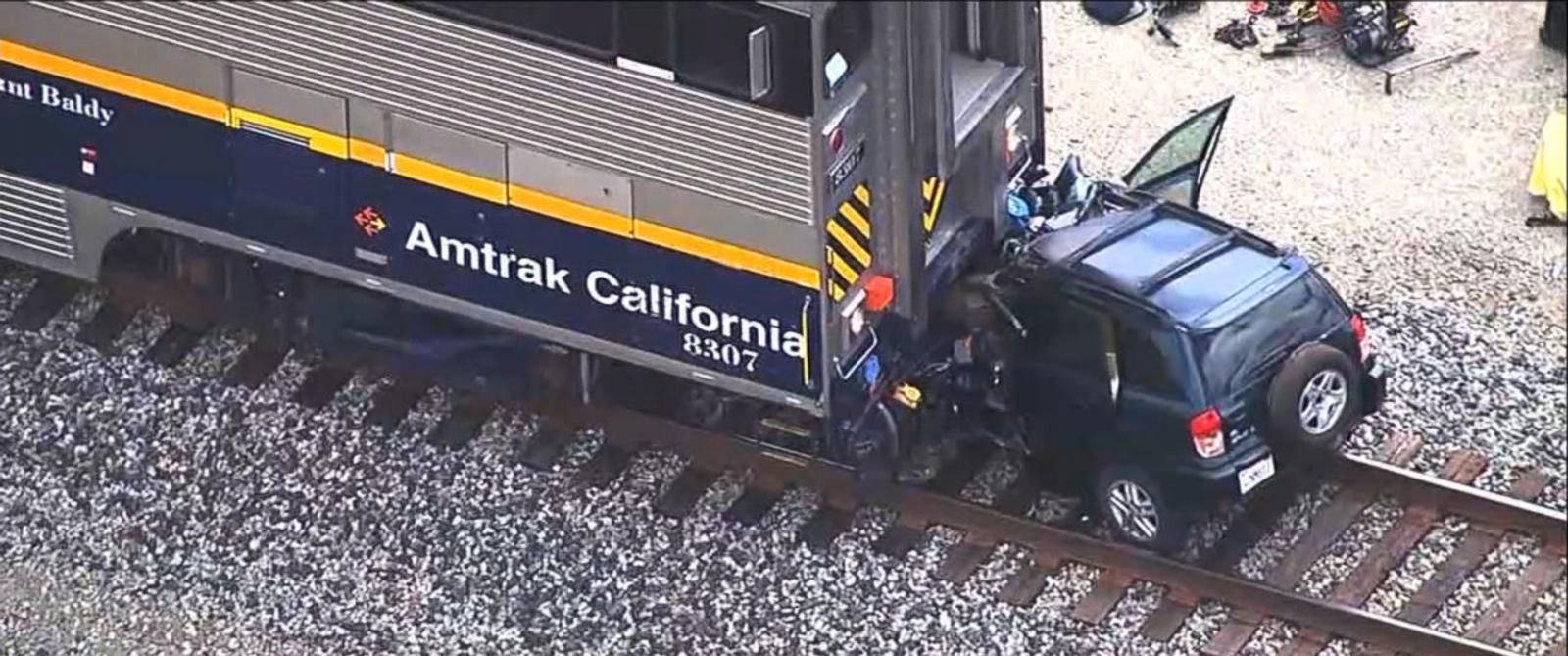 2 Killed When Amtrak Train Collides With Car in California ABC News