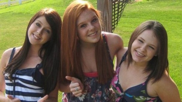 PHOTO: Skyler Neese, on the right, is pictured here with her friends Sheila Eddy, on the left, and Rachel Shoaf, in the middle.