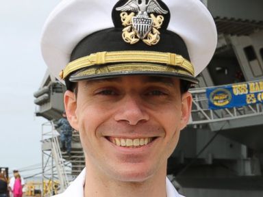 Hero's Homecoming: Navy Officer Reunited With His Family
