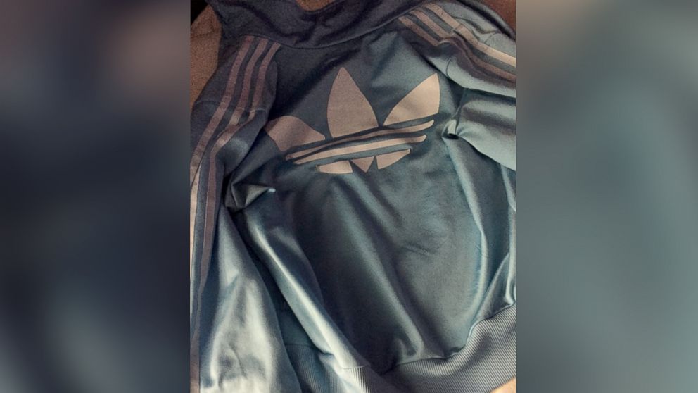 gray and gold adidas hoodie