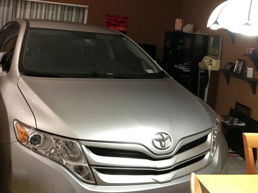 Fearing Hurricane Matthew, Florida Family Parks Car in Living Room to