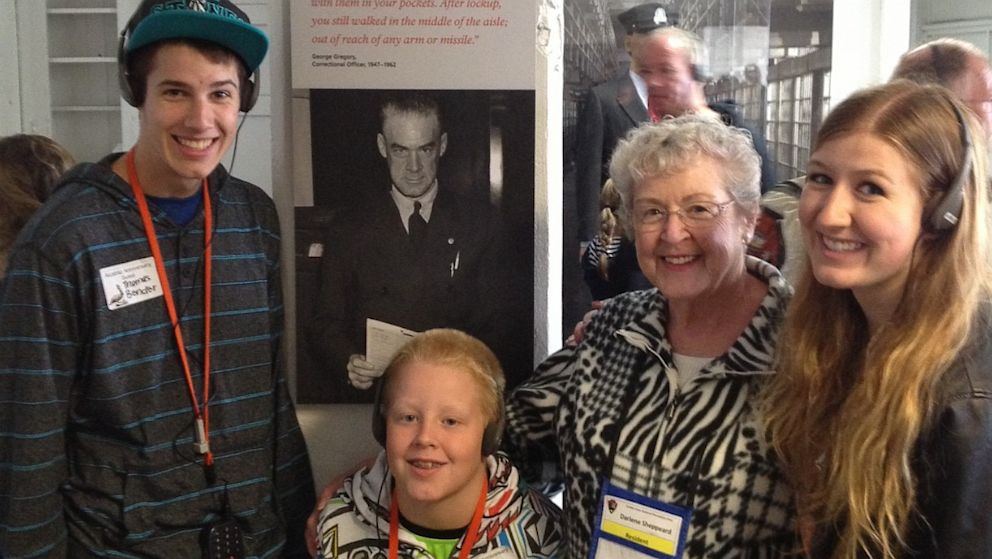 PHOTO: Former Resident Of Alcatraz Visits Island